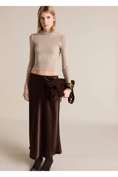MANGO Woman Ribana Hooded Sweater