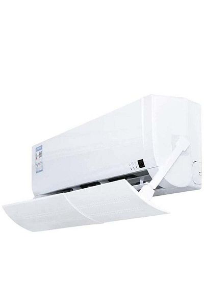 COOYA Retractable Air Conditioner Deflector, Adjustable Anti Direct Blowing Windshield Wing