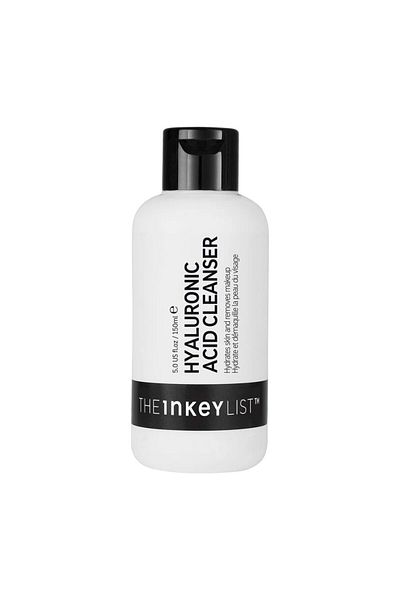 THE INKEY LIST منظف حمض الهيالورونيك 150 مل - غسول يومي لطيف ومرطب للوجه لجميع أنواع البشرة