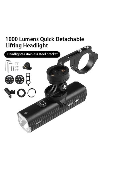 Choice Combo Set 202 ESLNF Bike Front Light Rainproof USB Rechargeable Bicycle Light 1000LM Cycling Headlig
