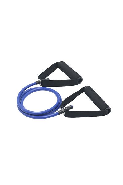 Choice Blue 25LB 10-30LB Tube Band Pull Rope Resistance Bands With Handles Exercise Workout For Men Women S