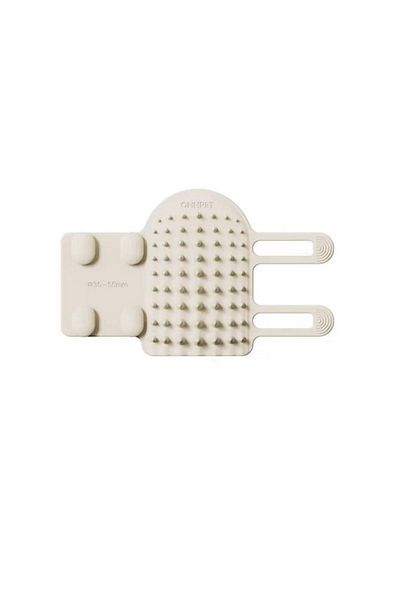 Choice White Pet Cat Hair Removal Massage Comb Cats Scratching Rubbing Brush Kitten Grooming Self Cleaning