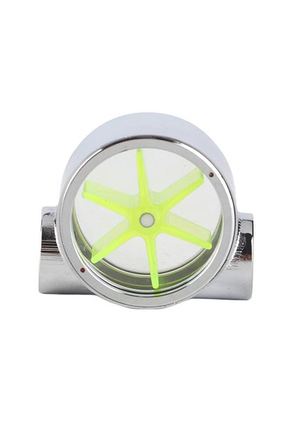 Choice Tungsten Alloy G1/4" Standard Female to Female Thread Computer Water Cooling Flow Indicator Real ...