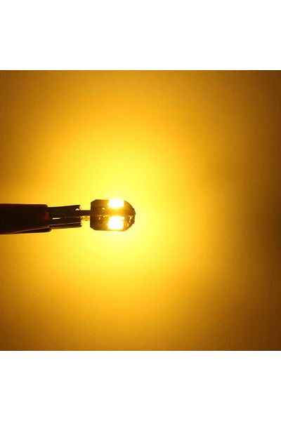 Choice 10 قطع صفراء W5W T10 LED Canbus لا يوجد خطأ 5W5 12 فولت 2 واط 600 لومن فائقة السطوع الجانب الداخلي للسيارة L22ight 194