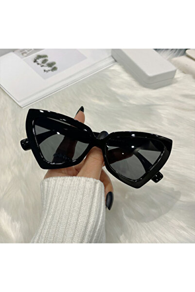Choice MULTI black New Triangle Polygon Sunglasses Women Men Vintage Glasses ...