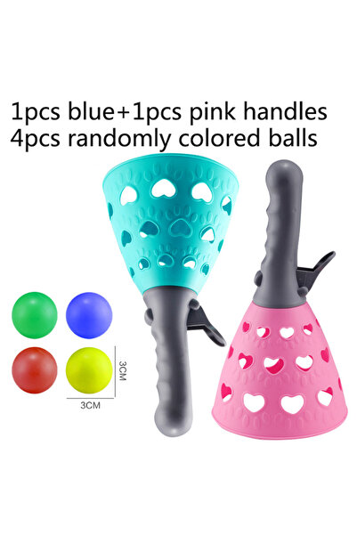 Choice PJQ 1blue1pink Children Sports Toys Toss & Catch Ball Sticky Balls Sum...