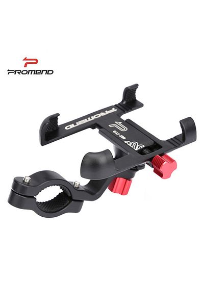 Choice 299 Black Promend 360° rotatable Aluminum Alloy Bike Mobile Phone Holder Bike Accessories Adjustable