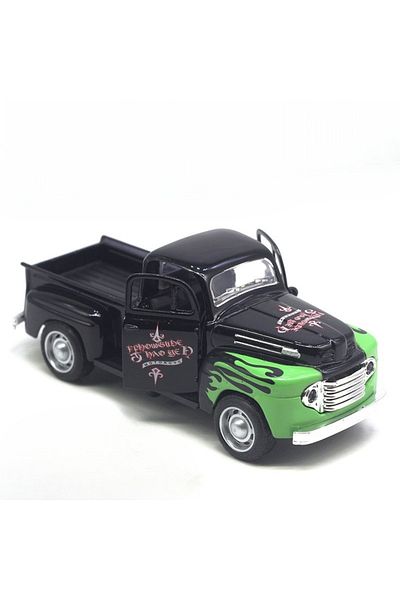 Choice Green 1:32 Alloy Car Model Simulation Car Cartoon Cute Children's Car Bus Pull Back Toy Car Tabletop