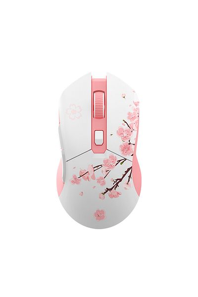 Choice Pink DAREU Dual Modes Gamer Mouse RGB 2.4G Wireless Wired Gaming Mice Built-in 930mAh Recharging Bat