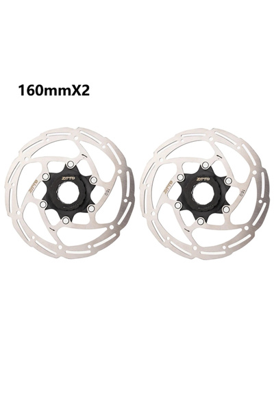 Choice CL-160mm أسود قطعتين من دوارات قفل مركز فرامل الدراجة الجبلية ZTTO 203...