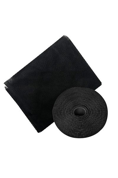 Choice L-1.5x2.0m Black Anti Fly Mosquito Net Diy Self-adhesive Fly Mosquito Window Net Mesh Mosquito Insec