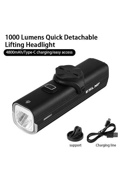 Choice 520kc ESLNF Bike Front Light Rainproof USB Rechargeable Bicycle Light 1000LM Cycling Headlight LED 4