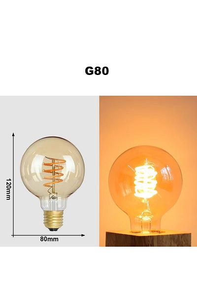 Choice 4w G80 Retro Edison Led Bulb Lights E27 220v 4w Vintage Industry Loft For Home Decor G125 Love C35 S
