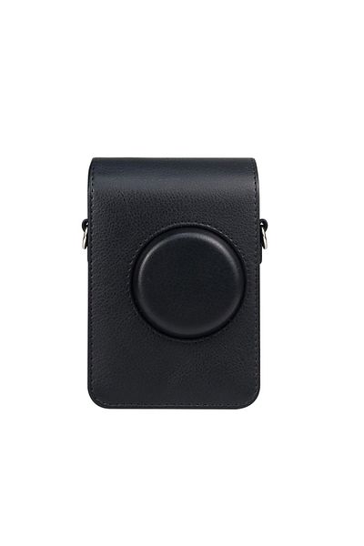 Choice Black Texture Camera Bag For Fujifilm Instax Mini EVO Instant Film Camera Case PU Leather Soft Silic
