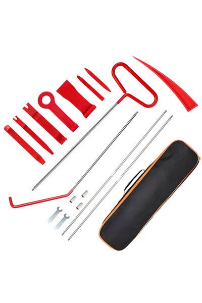 Choice 18Pcs Hot Car Door Repair Hand Tools Wedge Pump Locksmith Thickened Kit Air Cushion Emergency Open U