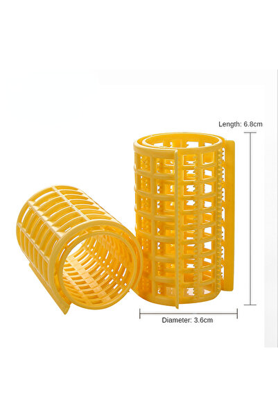 Choice 6 قطع 3.6 سم 6/8/10/12/14 قطعة مكواة تجعيد الشعر بدون حرارة بكرات شعر بلاستيكية تجعيدات كسولة لتجعيد الجذور