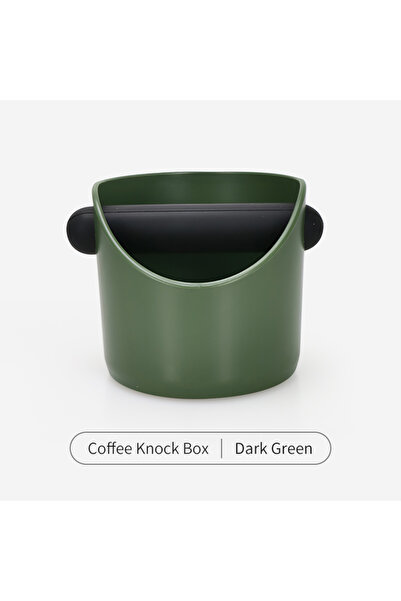 Choice5 A Dark Green 450ml Espresso Knk Box Coffee Grounds Container Anti Sli...