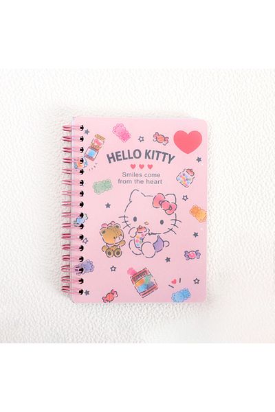 SANRIO HelloKitty Kawaii Sanrio Notebook Anime Hello Kitty Kuromi Cinnamoroll Office Notebook Handbook Book