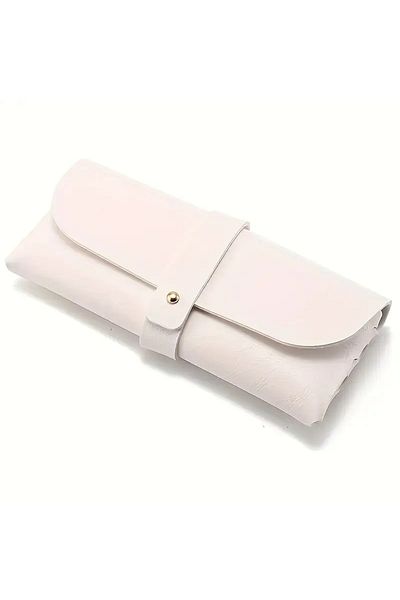 YIWU Stylish Faux Leather Glasses Storage Case