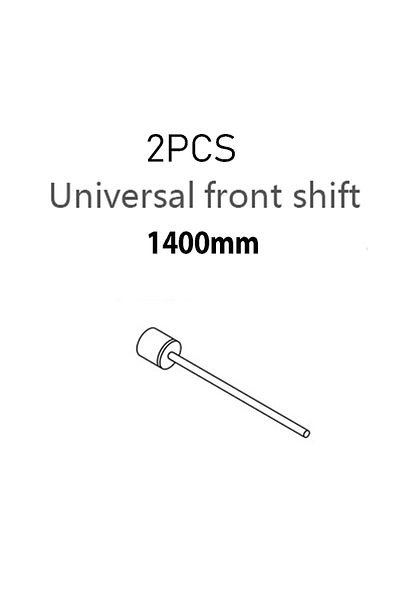 Choice Front Shift-1.4M 2Pcs Bike Shift Cable Brake Wire For MTB Road Bike Brake Inner Cable Front Rear Der