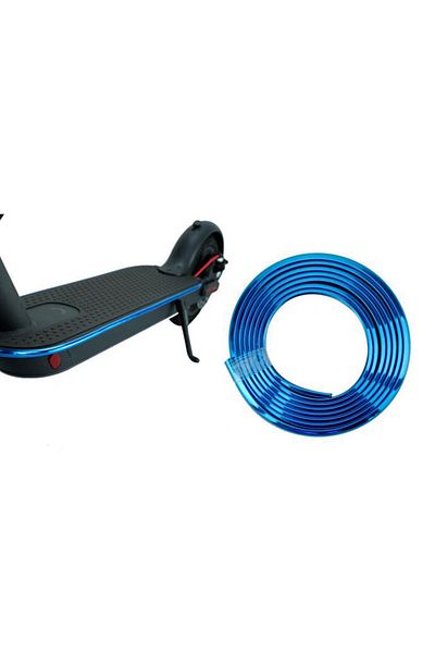 Choice style 1 blue Electric Scooter Bumper Sticker Tape For Xiaomi Mijia M365 Pro KickScooter Accessories