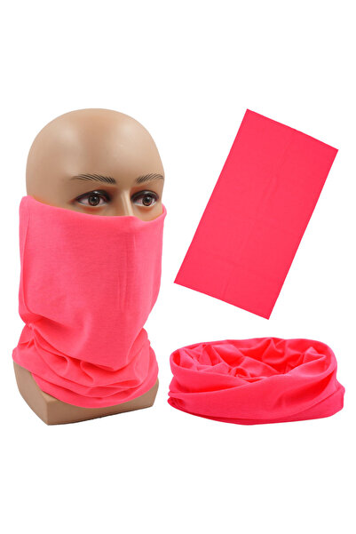Choice DC009 neon pink Outdoor Magic Bandana Solid Neon Color Cycling Hiking ...