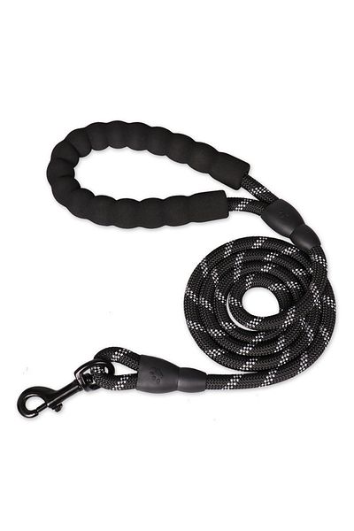 Choice 150cm black 1.5m Pet Leash with Reflective & Comfortable Padded Handle for Small, Medium and Large D
