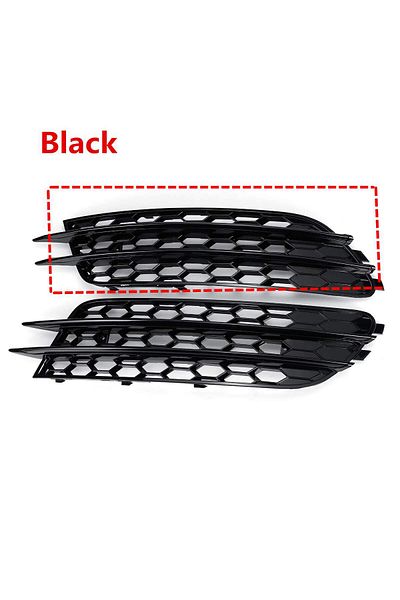 Choice glossy balck Car Front Fog Light Racing Grill For Audi A6 C7 Sedan 2012 2013 2014 2015 Car Front Bum