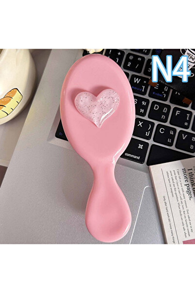 Choice N4 1 قطعة فرشاة شعر ناعمة صغيرة للنساء والفتيات الصغيرات فرشاة شعر مبل...