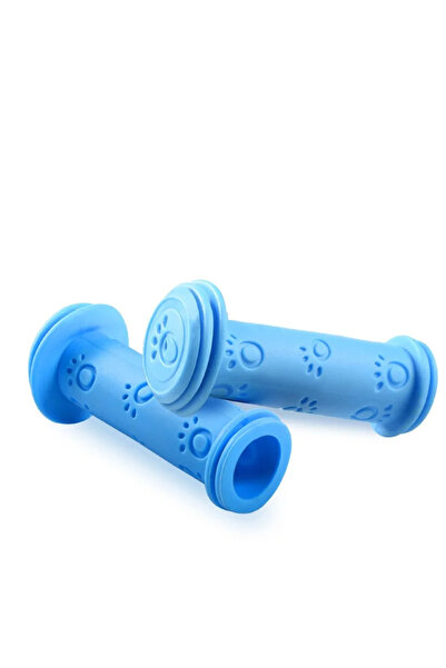 Choice 2pcs blue 2pcs Children Bike Handlebar Grips Rubber Anti-slip Kids Tri...