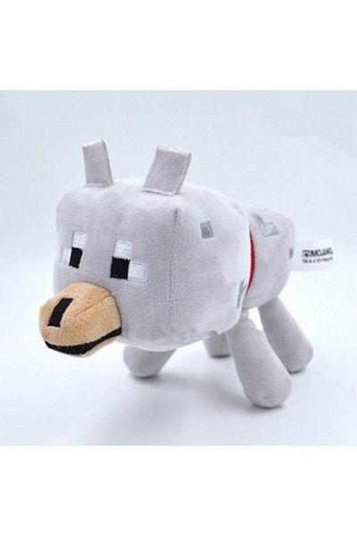 Choice CRIMSON Game Wolf Key shape Plush Stuffed Toys Pink Axolotl Plush Soft Animals Pig Toys Doll Home De