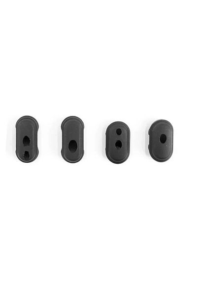 Choice B-4PC 4/5PCS Rubber Charge Port Plugs Dust Plug For Xiaomi M365 Pro 1S Pro 2 Electric Scooter Charge