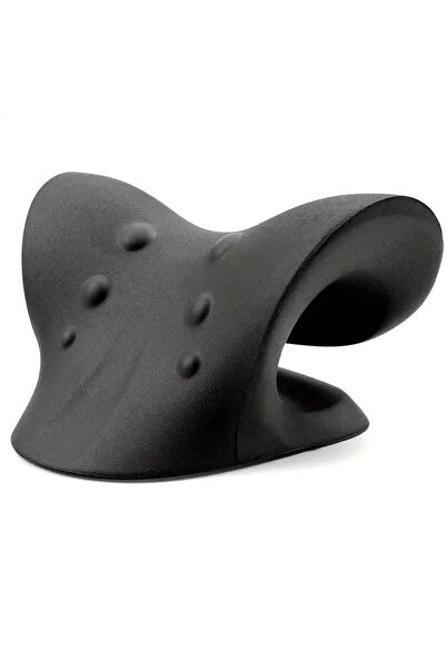 choice2 جهاز تدليك الرقبة والكتف على شكل حرف C باللون الأسود، جهاز شد وتقوية ...