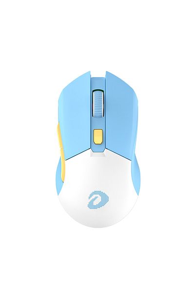 Choice Blue DAREU Dual Modes Gamer Mouse RGB 2.4G Wireless Wired Gaming Mice Built-in 930mAh Recharging Bat