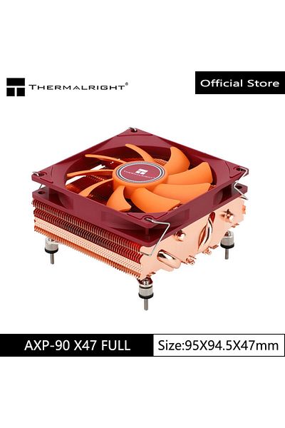 Choice لا يوجد RGB آخر Axp-90 X47 مشعاع حراري كامل Axp90-x47 Itx مبرد هواء 47 مم 4 أنابيب حرارية مسبقة للأسفل