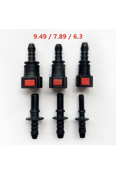 Choice Fuel Pressure Test Kit - Quick Connected Fuel Injection Pump Pressure Tester Gauge 0-100PSI with...