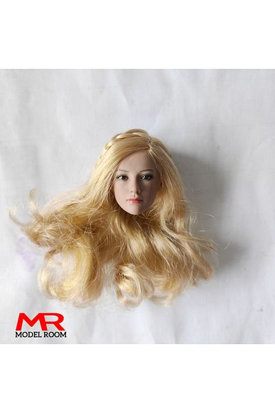Choice TBLeague PL2019-149 1/6 Tariah Silver Valkyrie Blond Long Hair Head Sculpt Carving for 12'' Femal...
