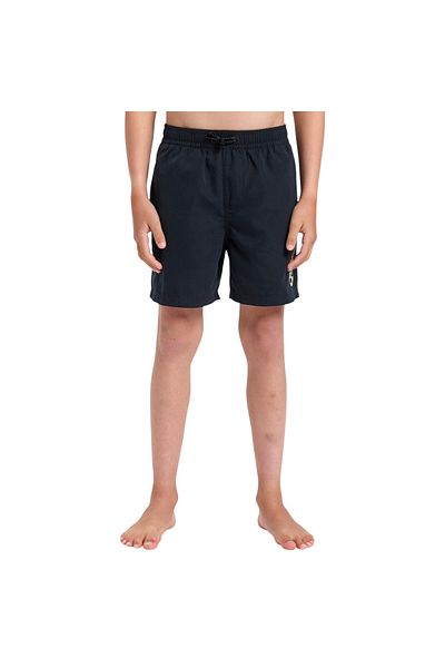 Quiksilver Spl Fineline Volley Yth 14 Boy Black Volley Short Boy's Volley