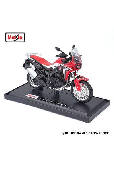 Maisto Africa Twin Dct 1:18 Scale Honda Africa Twin Dct Motorcycle Replicas With Authentic Details M