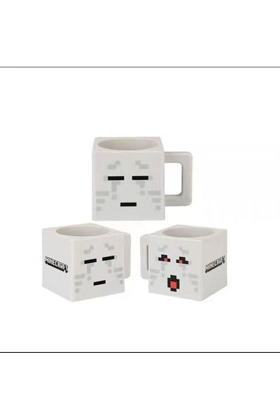 BANDAI 230ml Black 230ml Minecraft Game Peripheral Mmug Children's Water Cup Fitness Sports Birthday