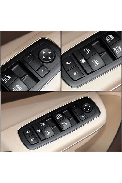 Choice Dual-Automatic Electric Master Power Window Switch For Dodge Charger 2011-2014 Replacement for 68...
