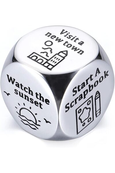 Choice حقيبة أنشطة عطلة نهاية الأسبوع ذكرى موعد فولاذي هدايا للزوج والزوجة لح...