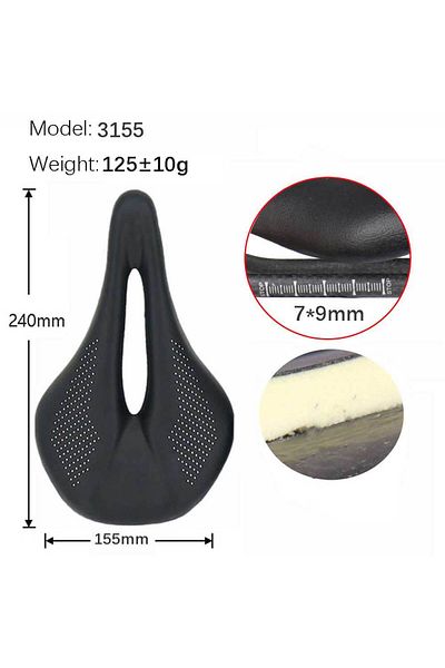 Choice 240x155mm-3155 ELITA ONE Bicycle Saddle Carbon Super Light 96g MTB/Road Bike Saddles Racing Seating