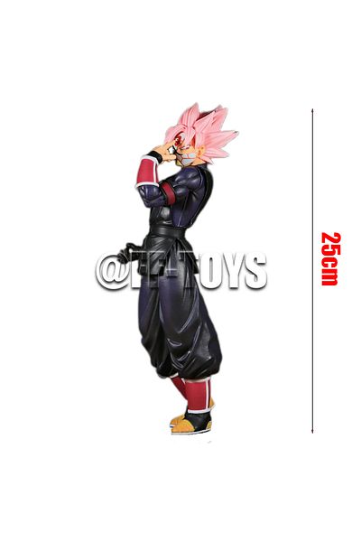 BANDAI black goku no box Super Dragon Ball Heroes Figure Zamasu Black Goku 25cm PVC Action Figures GK Statu