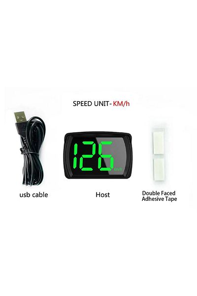Choice Y03-KMH Y03 Car Universal HUD Head Up Display Digital Speedometer Projector Km/h Big Font Speed Mete