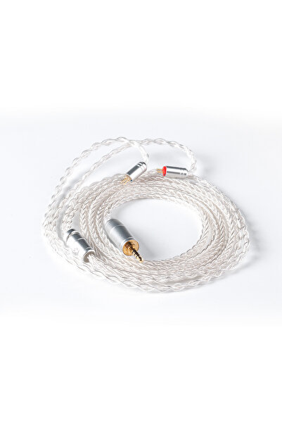 Choice كابل سماعة أذن سلكي فضي مطور 2PIN2.5 KBEAR 8 Core 2PIN/MMCX/QDC لسماعات الألعاب