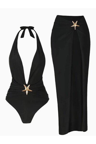 Hedadols Skirted Swimsuit Set