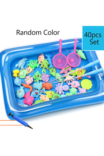 Choice مجموعة من 40 قطعة 14/16/40 قطعة من مجموعة صيد السمك المغناطيسية - حمام...