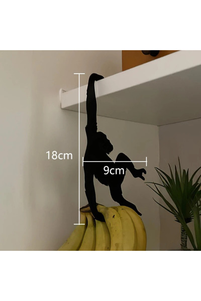 Choice حامل مفاتيح معدني على شكل قرد على شكل حائط مطبخ جديد من أورانج أوتان، ...