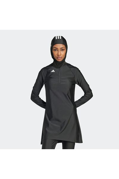 adidas Γυναικείο μαύρο μακρυμάνικο μαγιό (IQ3963)